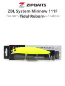 Воблер ZipBaits ZBL System Minnow 111F Tidal Reborn