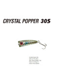 Поппер BassDay Crystal Popper 30S