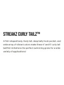 Мягкая приманка для рыбалки Zman StreakZ Curly TailZ 4 Inch