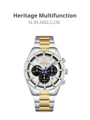 Wrist Watch Slazenger Heritage Multifunction Two Tone SL.09.2602.2.230