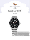 Wrist Watch Ratio Ratio FreeDiver GMT RTF051
