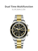 Wrist Watch Slazenger Dual Time Multifunction SL.09.2604.2.250