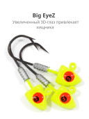 Мормышка Viking TacticS Tackle Tactics TT Big EyeZ Jig Head 1/4 oz 3/0