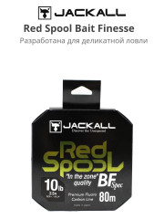 Флюорокарбоновая леска Jackall Red Spool Bait Finesse 10lb 80м