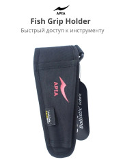Держатель для челюстного захвата Apia Fish Grip Holder Black